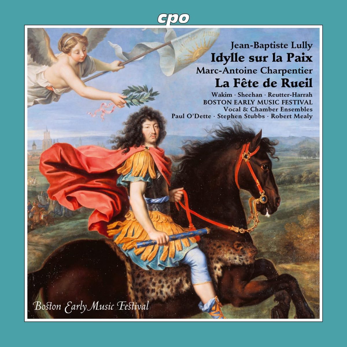 CD cover Lully Idylle Charpentier Fête BEMF