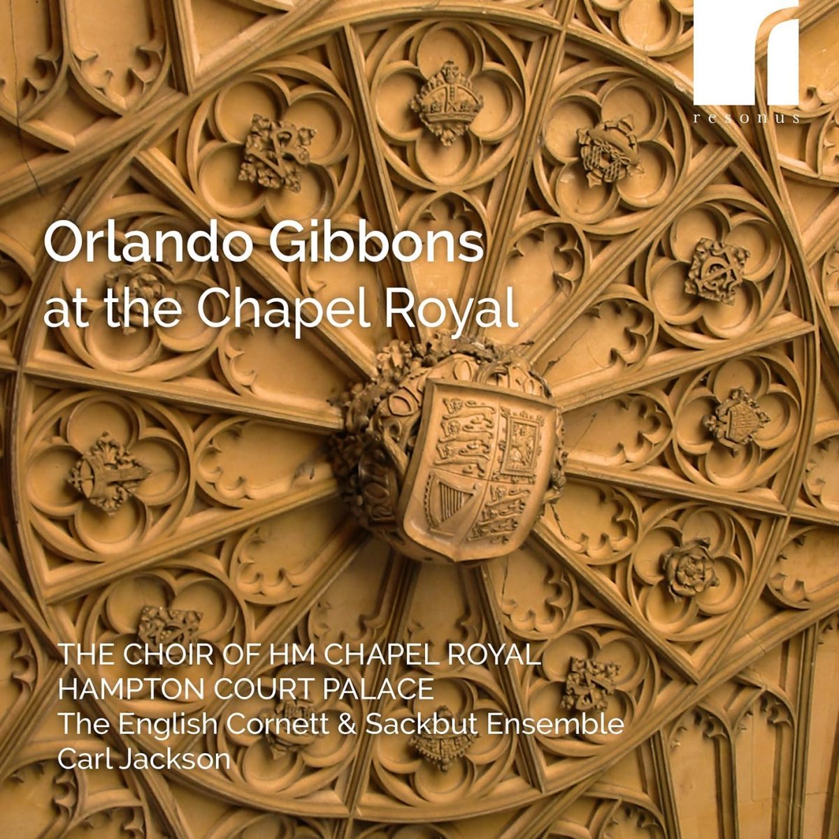 CD cover Orlando Gibbons at the Royal Chapel