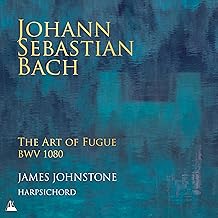CD cover Bach Art of Fugue James Johnstone