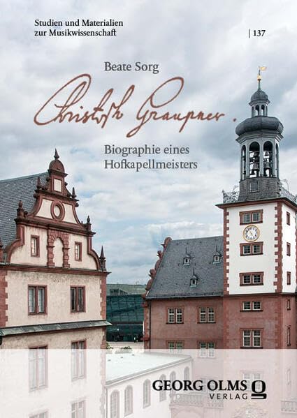 Book cover Beate Sorg Christoph Graupner Biographie eines Hofkapellmeisters