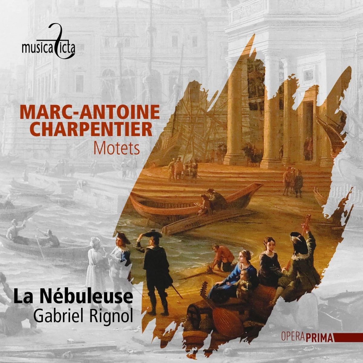 CD cover Charpentier Motets Gabriel Rignol