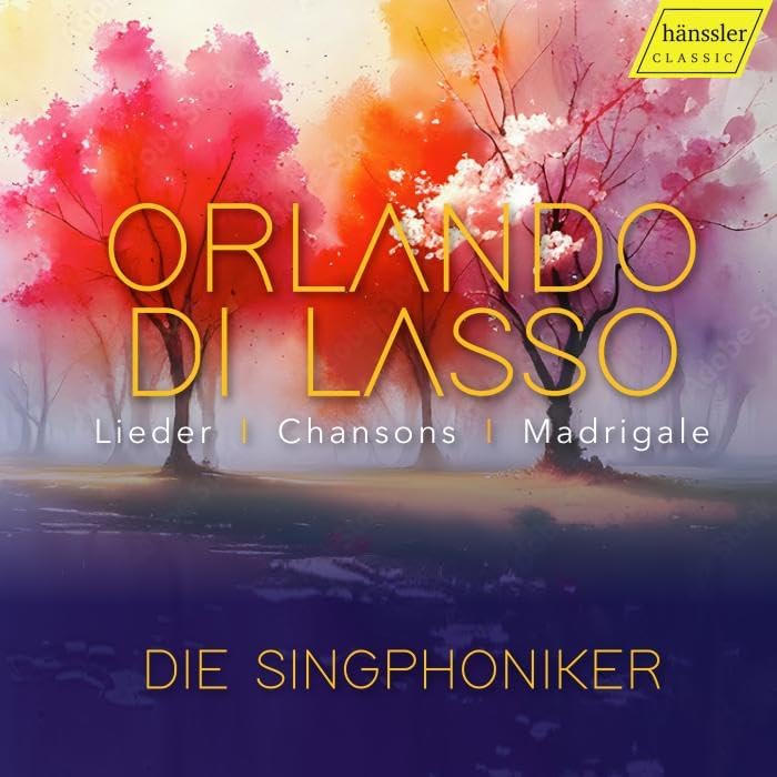 CD cover Orlando di Lasso Lieder, Chansons, Madrigale