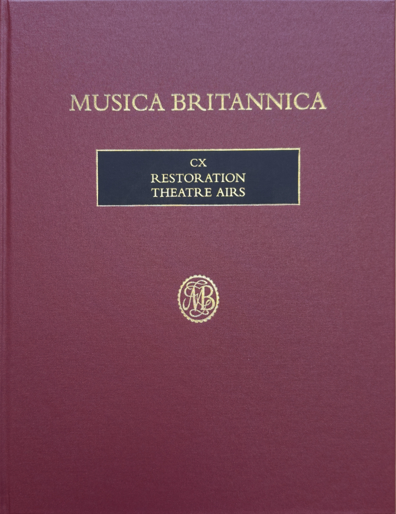 Cover of MB110 Restoration theatre airs