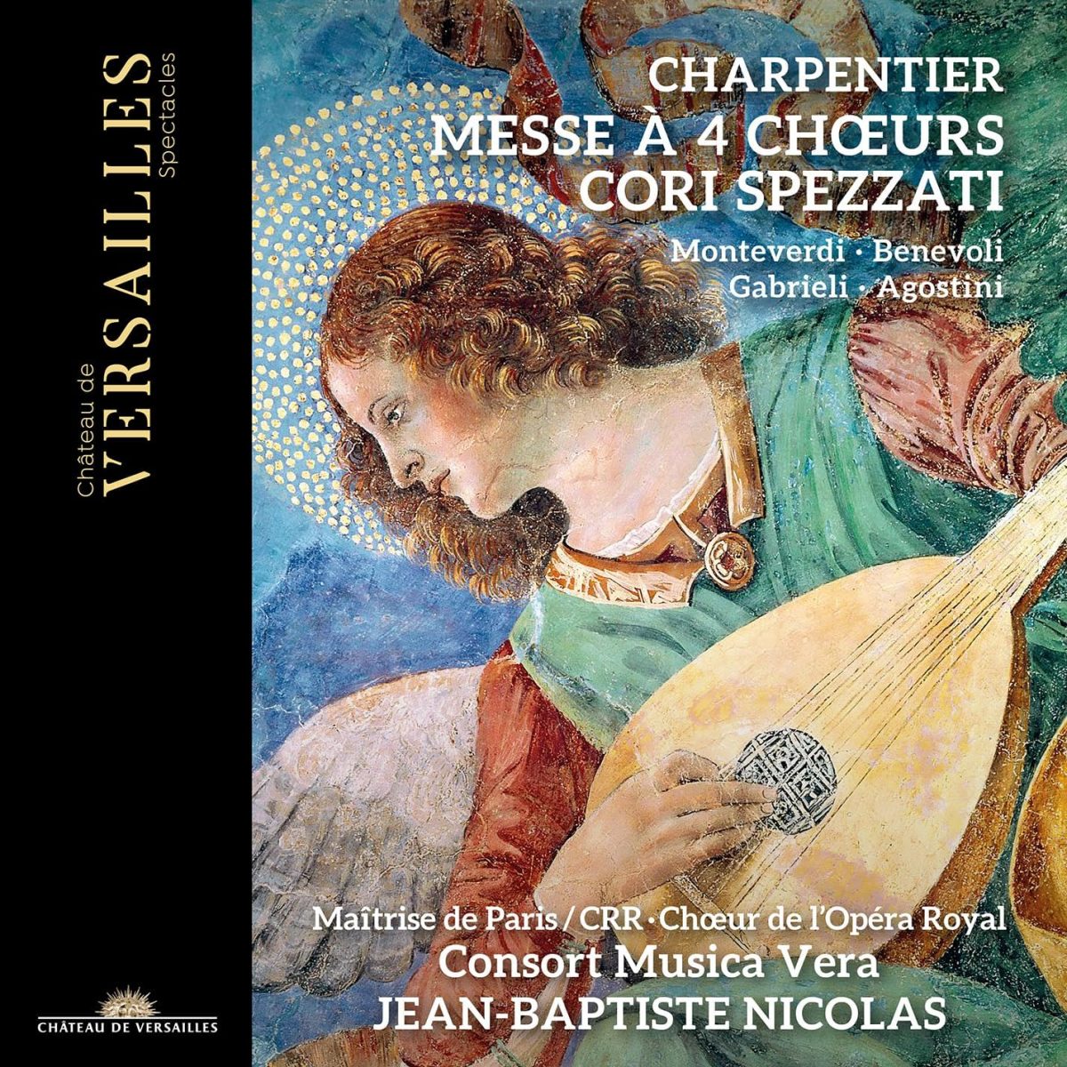 CD cover Charpentier Messe a quatres chœurs Versailles