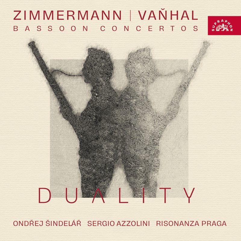 CD cover Duality Zimmermann Vanhal bassoon concertos