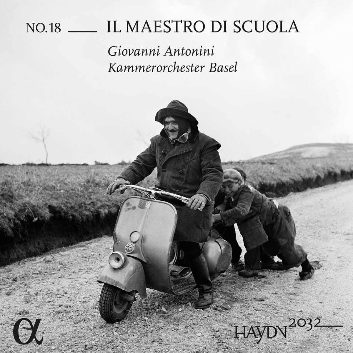 CD cover Haydn volume 18 Il maestro di scuola