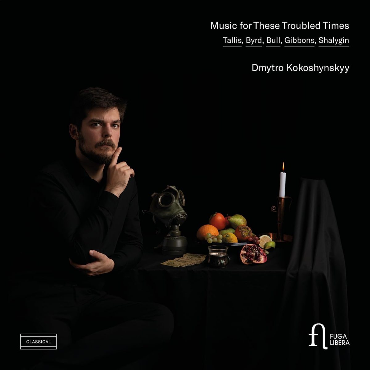 CD cover Music for these troubled times