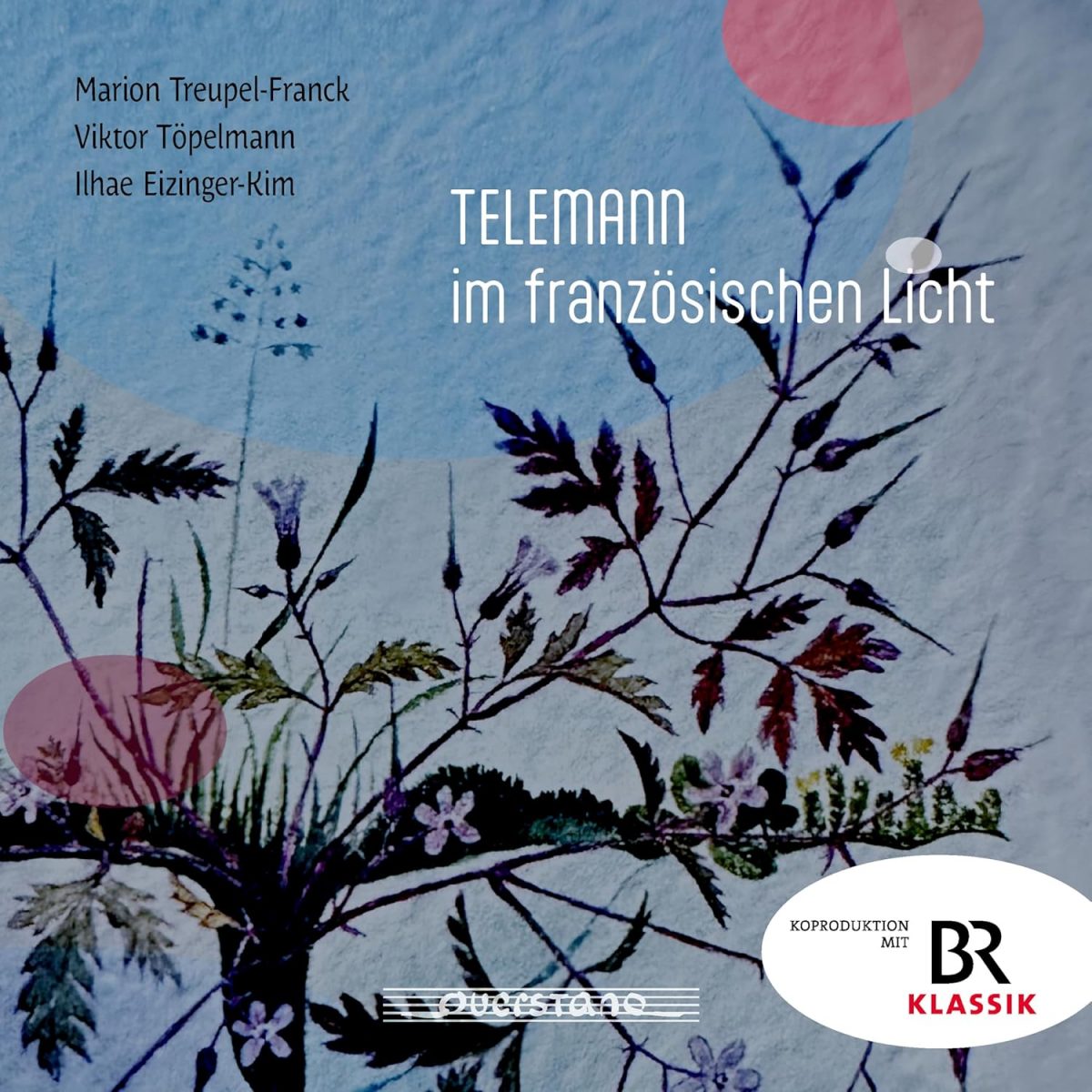 CD cover Telemann im franzöischen Licht