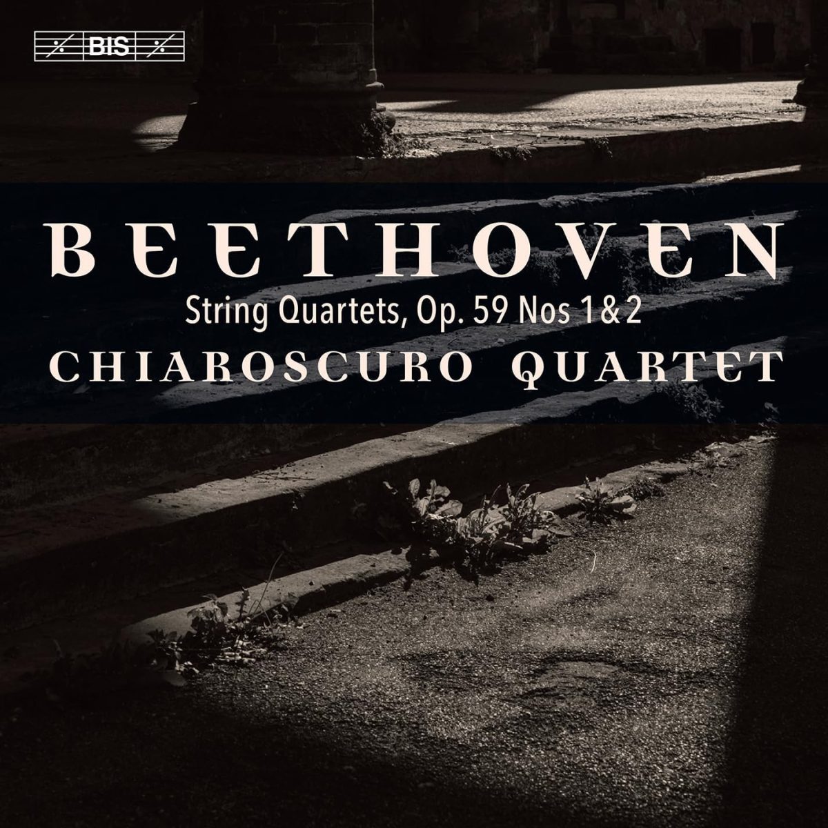 CD cover Beethoven op 59 Chiaroscuro Quartet